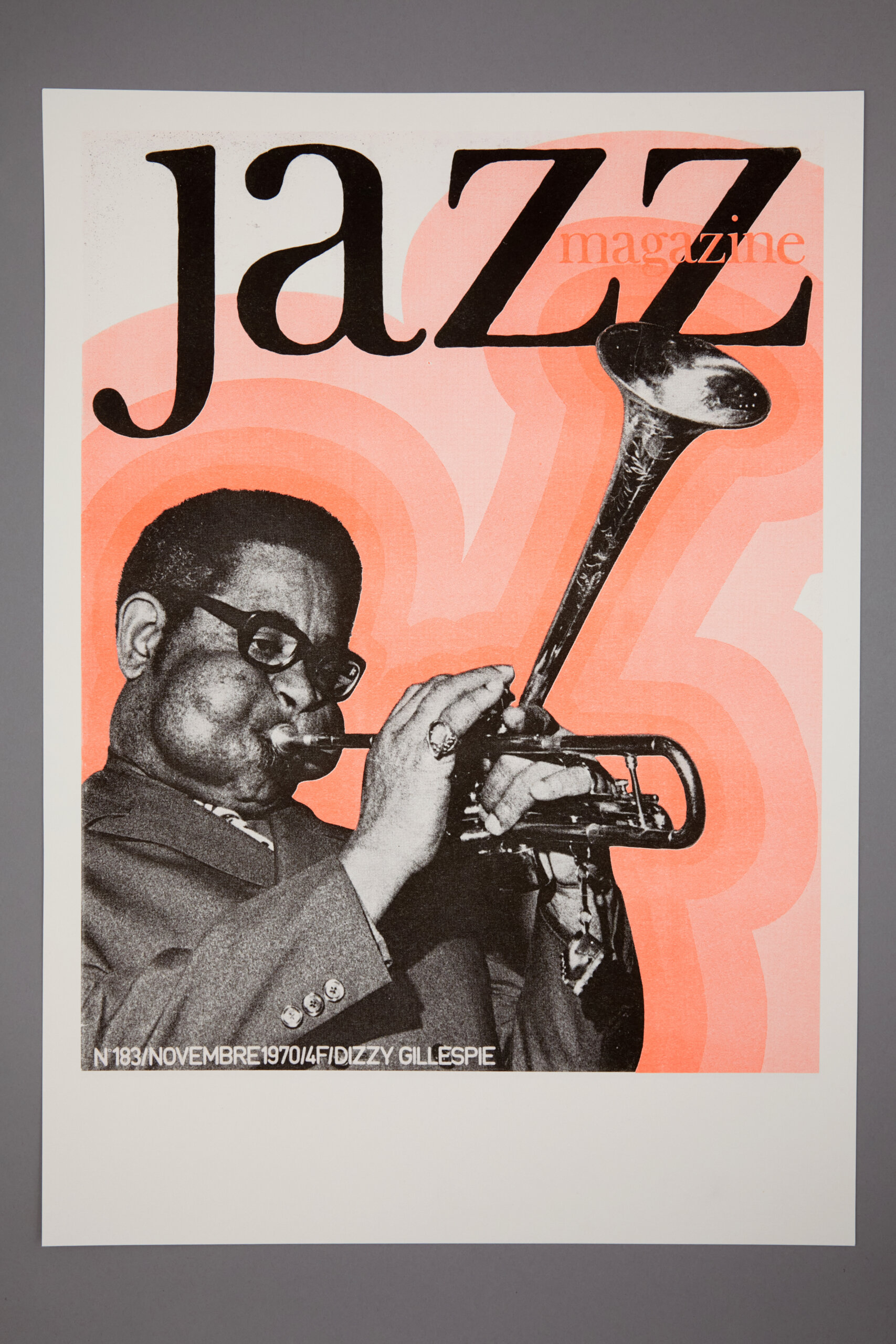 Poster Jazz Magazine. Dizzy Gillespie Jazz Magazine - Delpire & Co