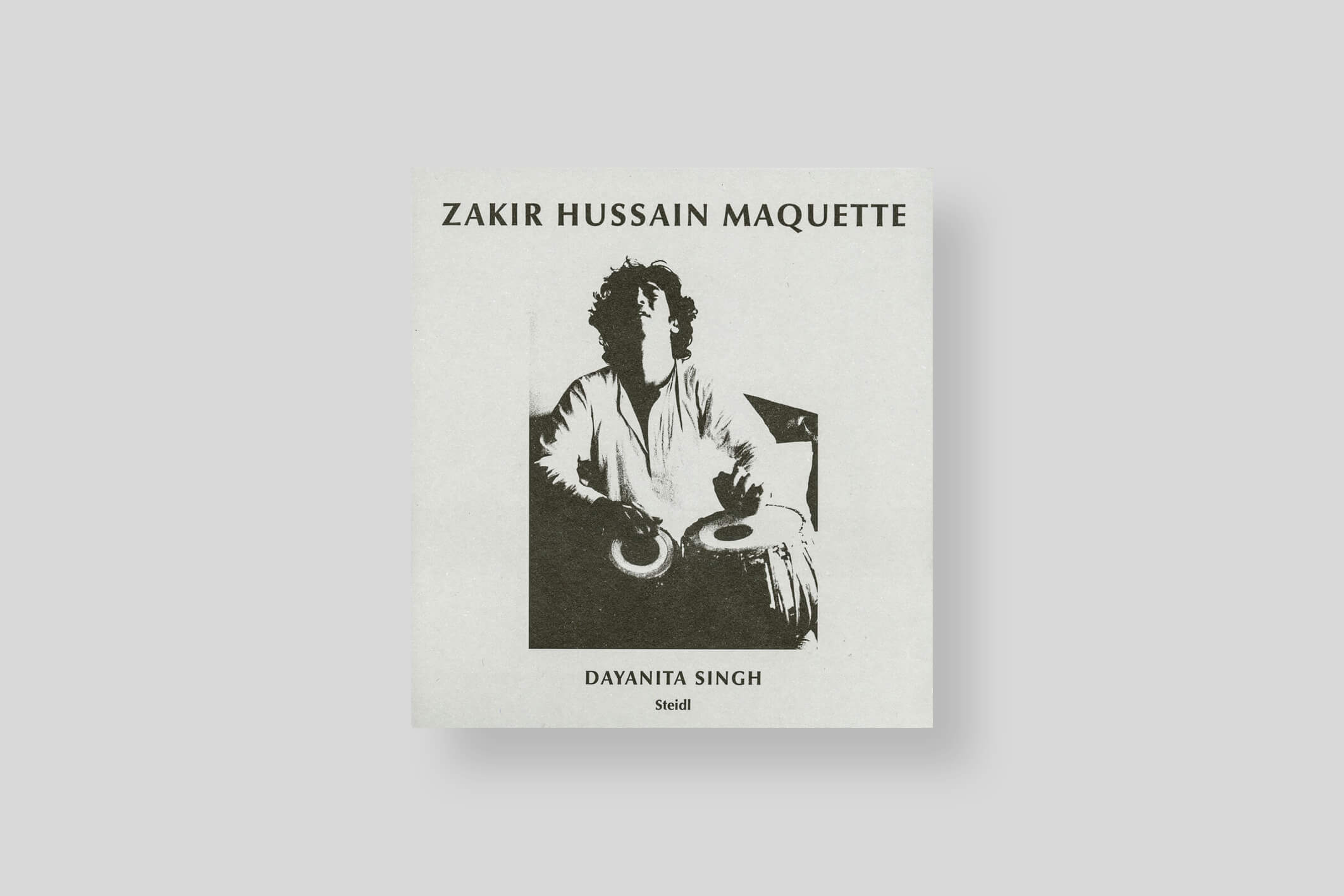 Zakir-Hussain-Maquette_Dayanita-Singh_Steidl-Verlag_cover
