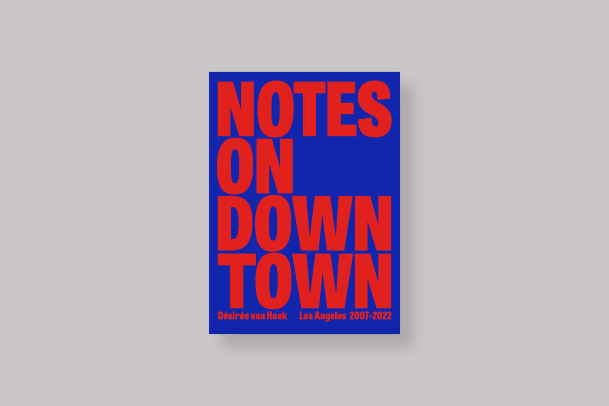 Notes-on-downtown-desiree-van-hoek-cover