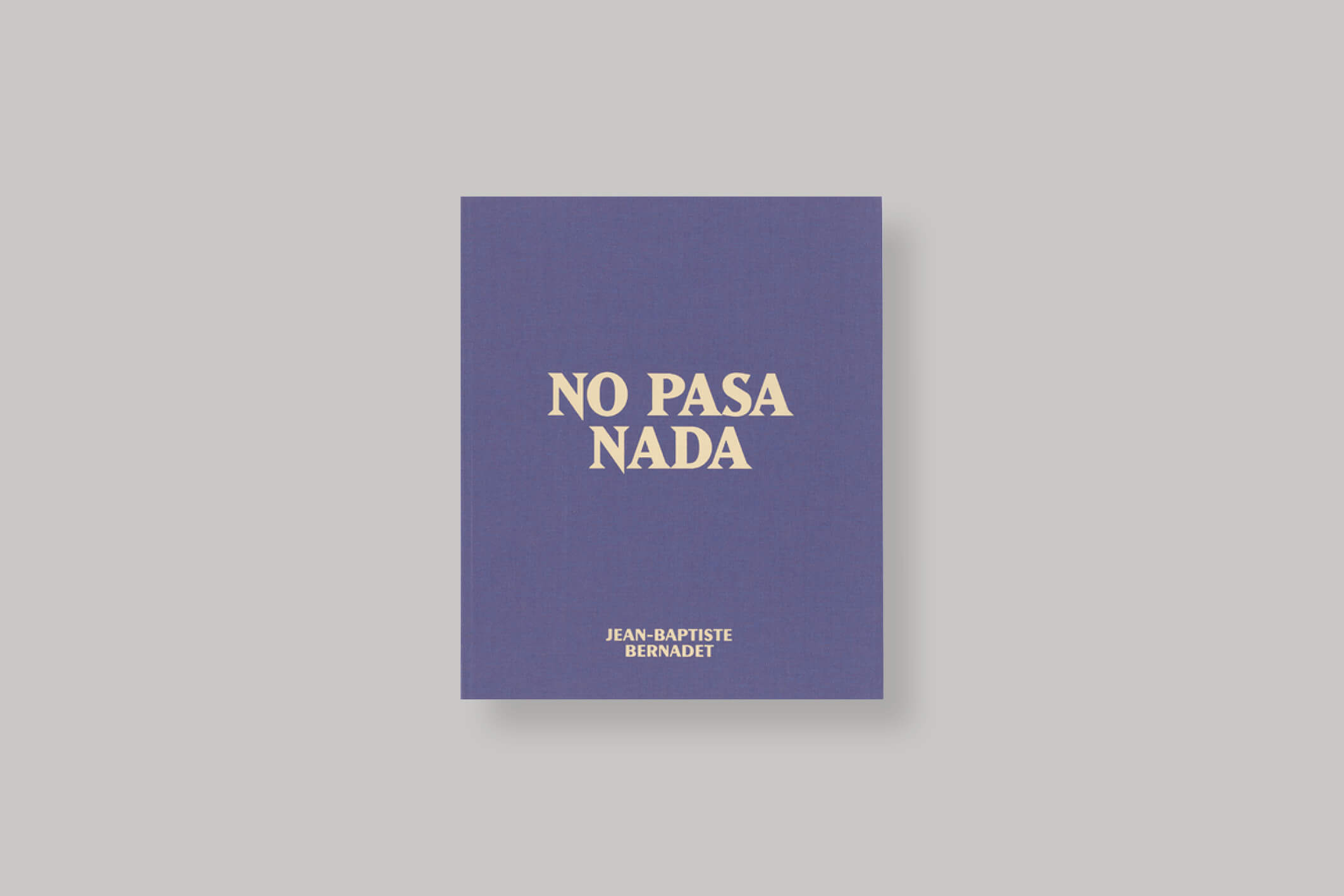 no-pasa-nada-bernadet-triangle-books-cover