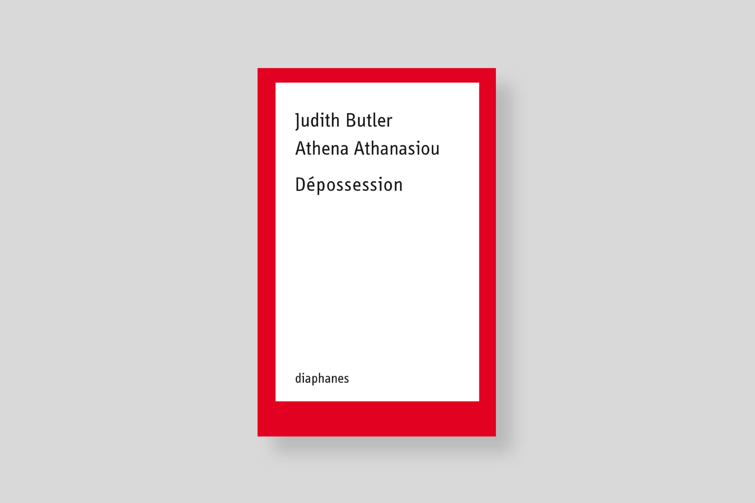 depossession-butler-athanasiou-diaphanes-cover